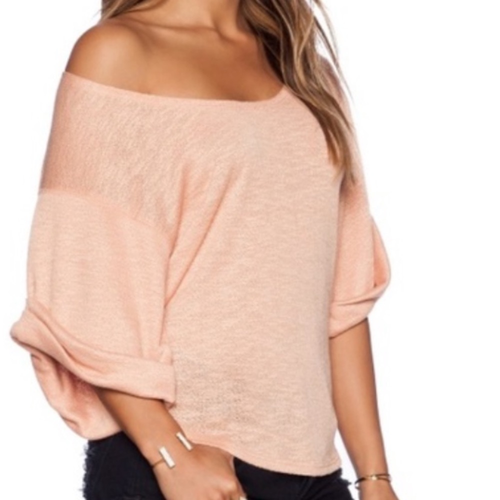 NWT FREE PEOPLE NANI KNIT TOP SZ M